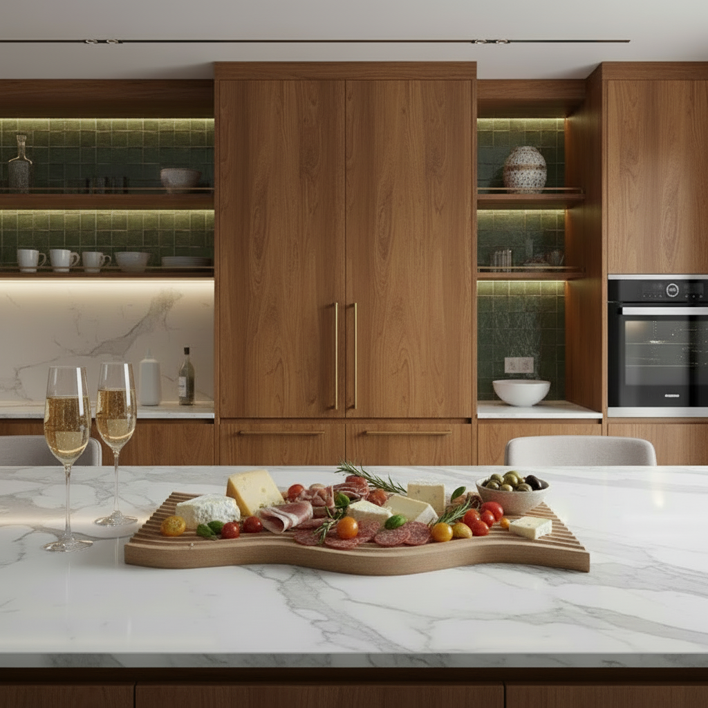 Nordic Beech Wood Platter Board