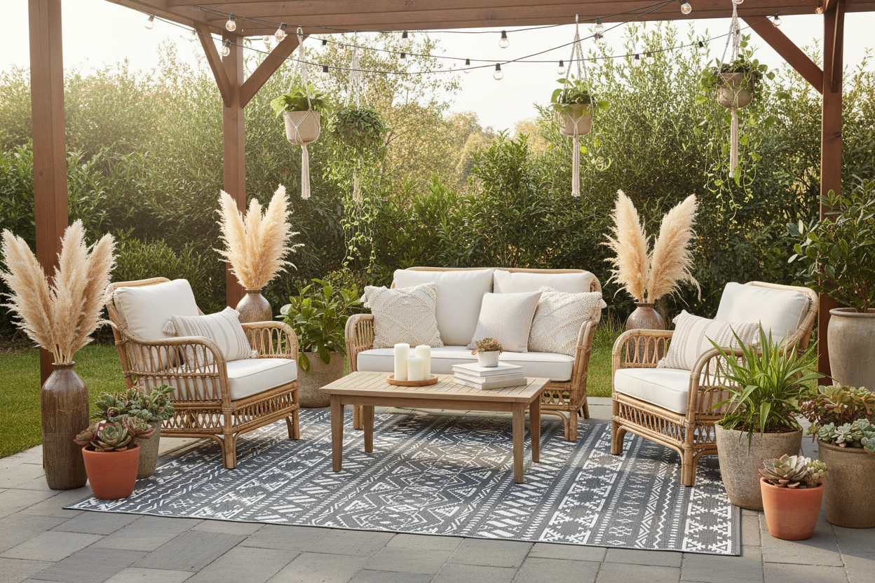XL Lambert Reversible Outdoor Rug - 274x366cm