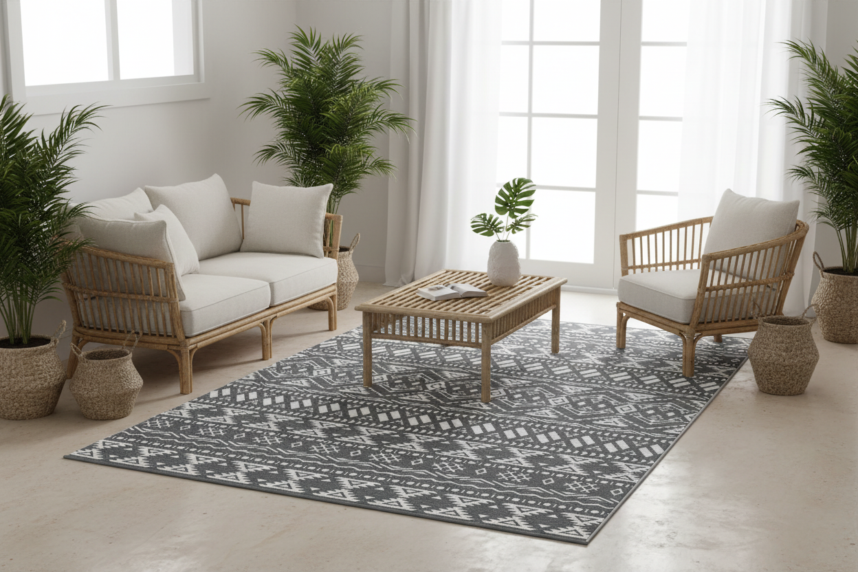 XL Lambert Reversible Outdoor Rug - 274x366cm