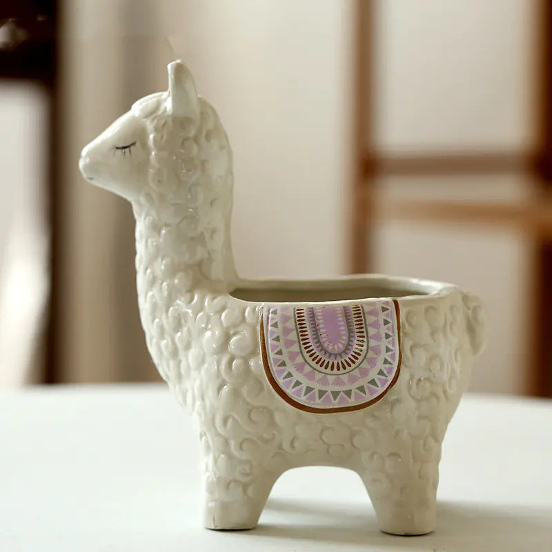 Alpaca Succulent Pot