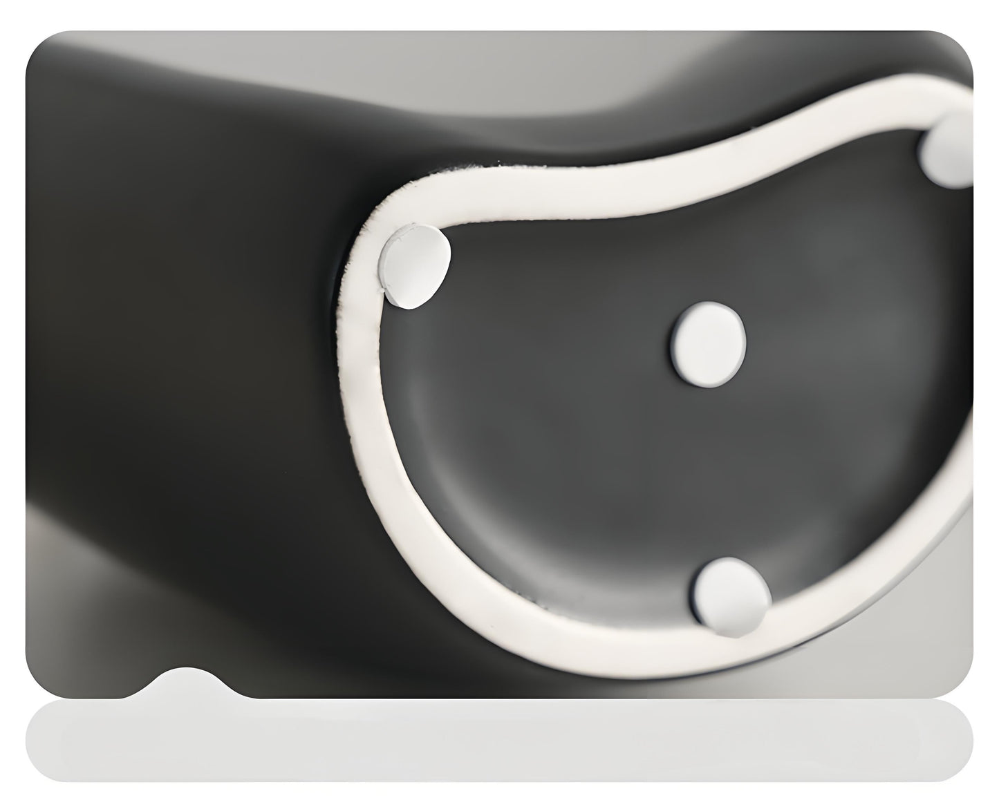 Wabi-Sabi Human Form Vase Set of 2 (Black & White)