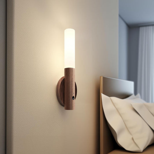 Motion Sensor Wall Light Indoor, LED Rechargeable, 1pc.