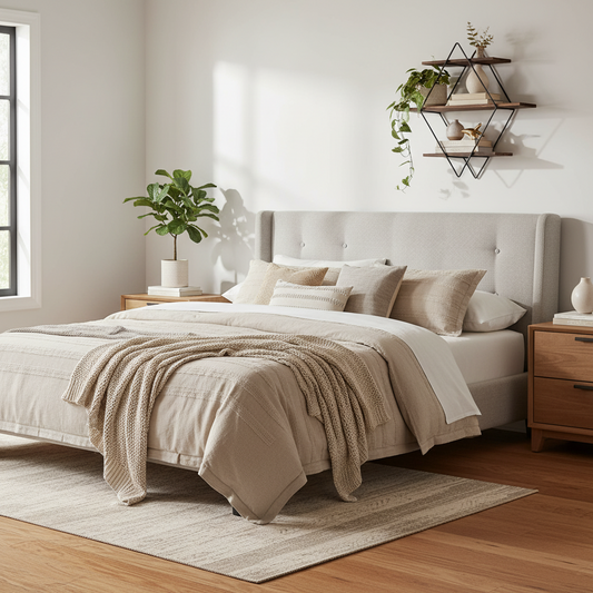 Vintage Rustic Wooden Floating Shelves