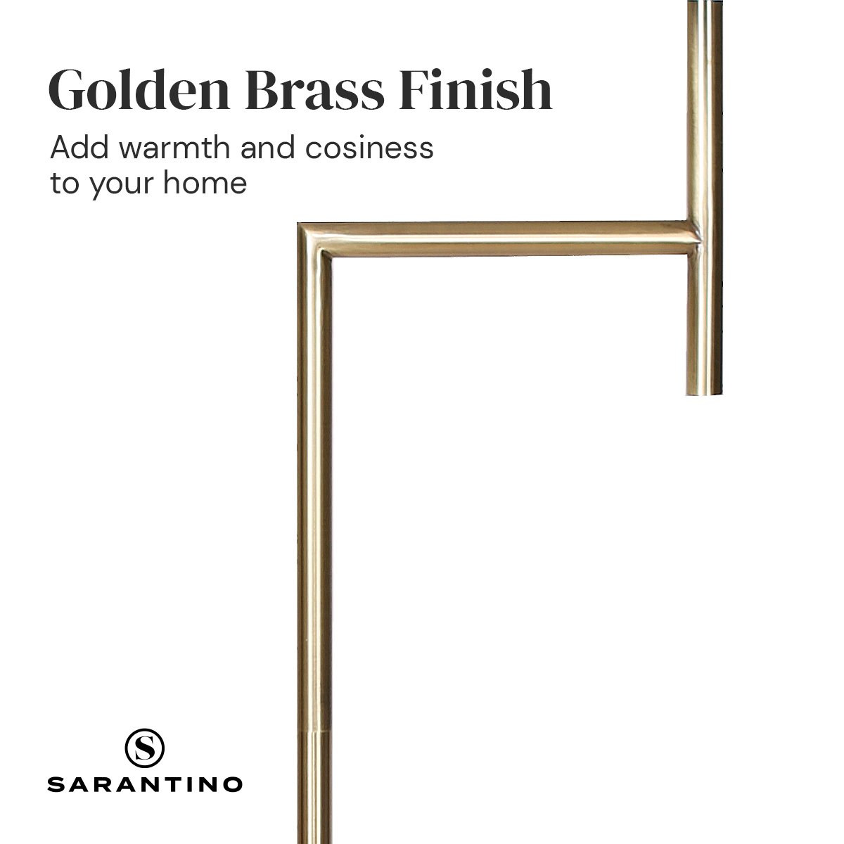 Sarantino Metal Floor Lamp – Modern & Stylish Lighting.