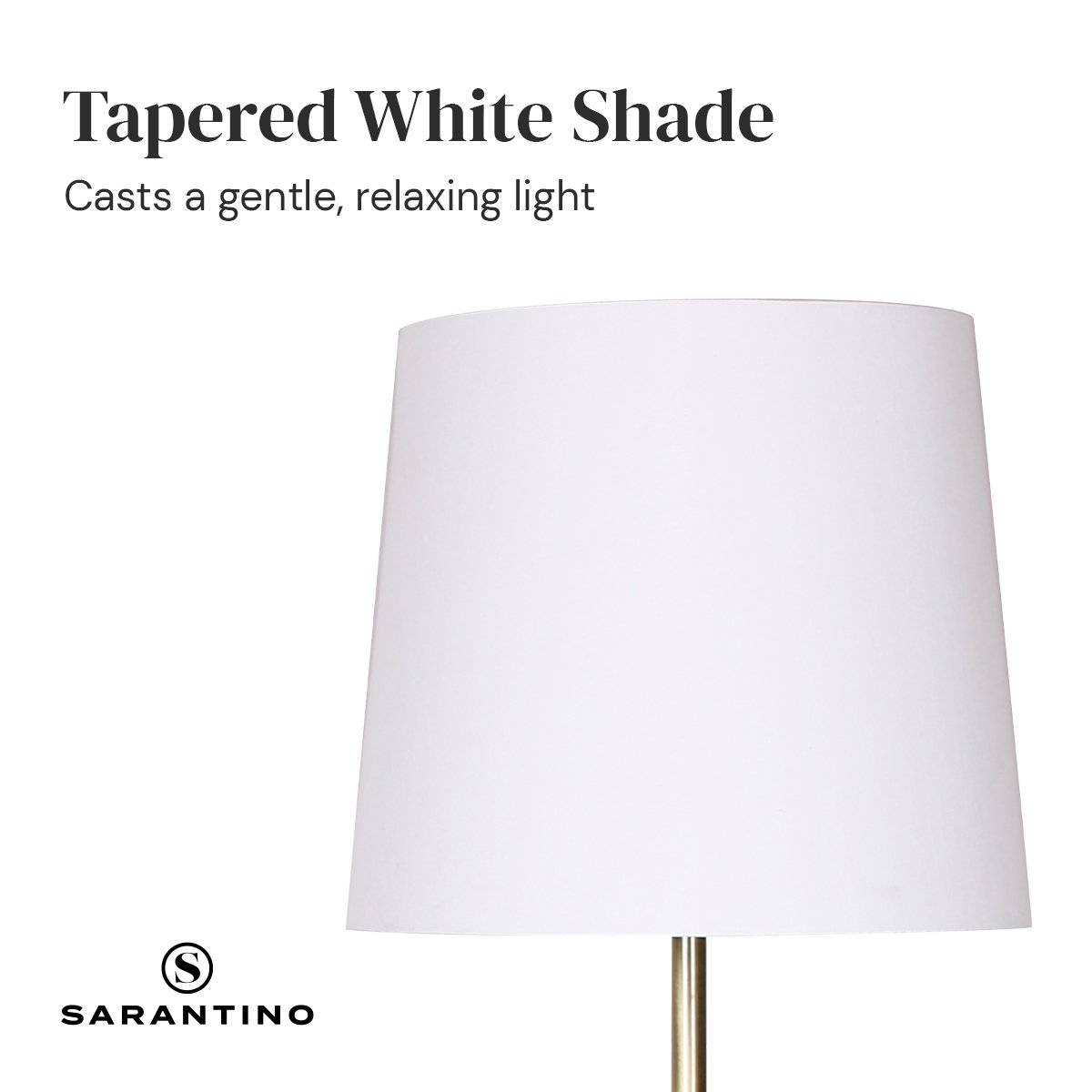 Sarantino Metal Floor Lamp – Modern & Stylish Lighting.