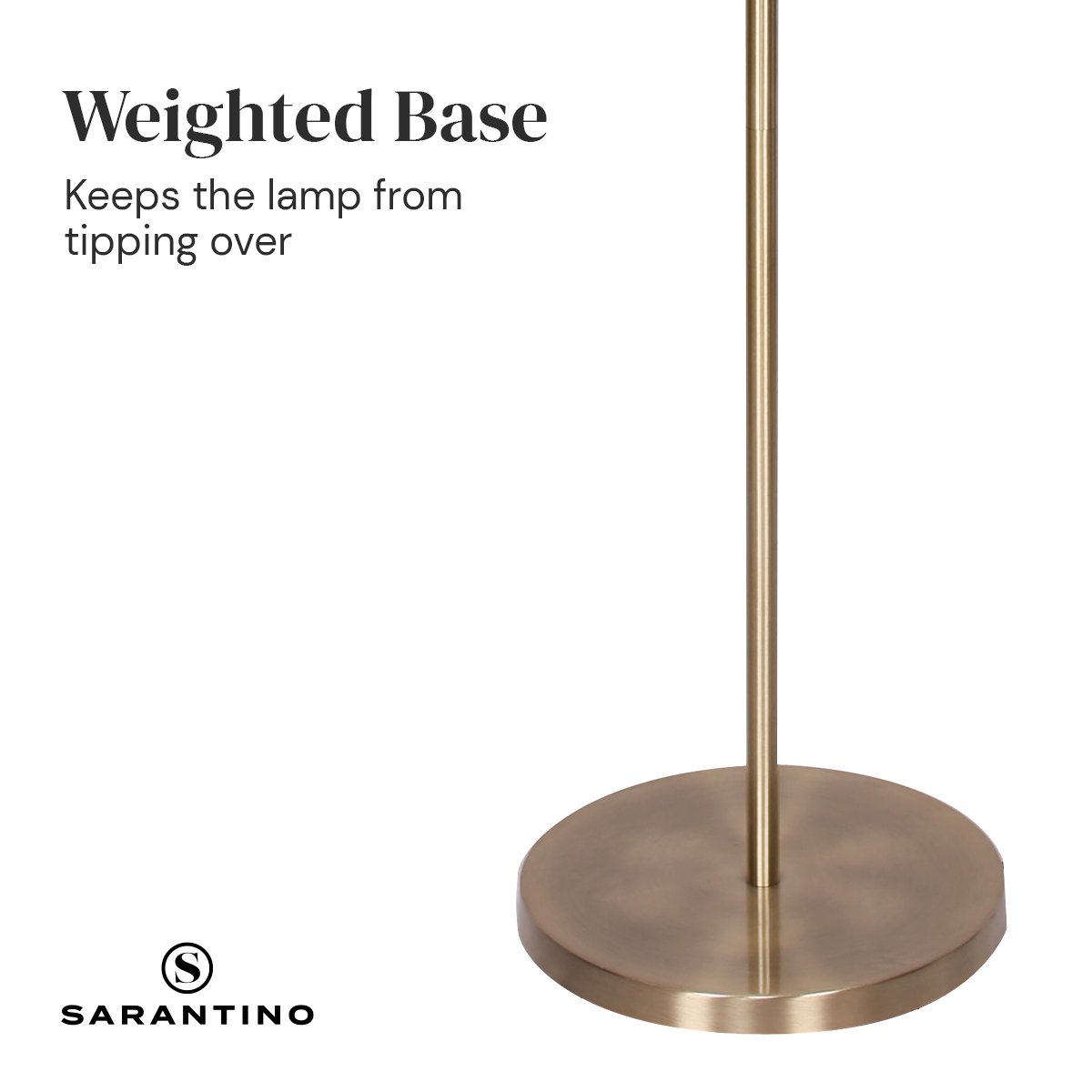 Sarantino Metal Floor Lamp – Modern & Stylish Lighting.