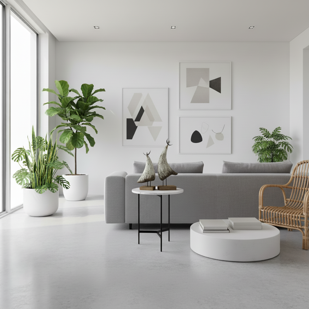 Contemporary Wooden Angel 24cmH