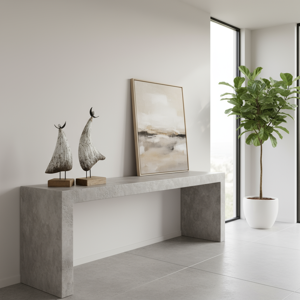 Contemporary Wooden Angel 24cmH