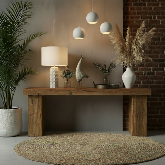 Contemporary Wooden Angel 24cmH