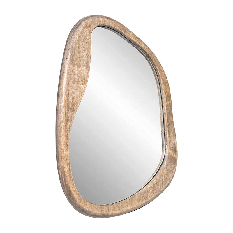 Mid-Century Asymmetric Wall Mirror 49x65cm The Nest Trading Company