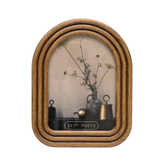 Contemporary Arch Style Photo Frame '5x7in' 23cm.