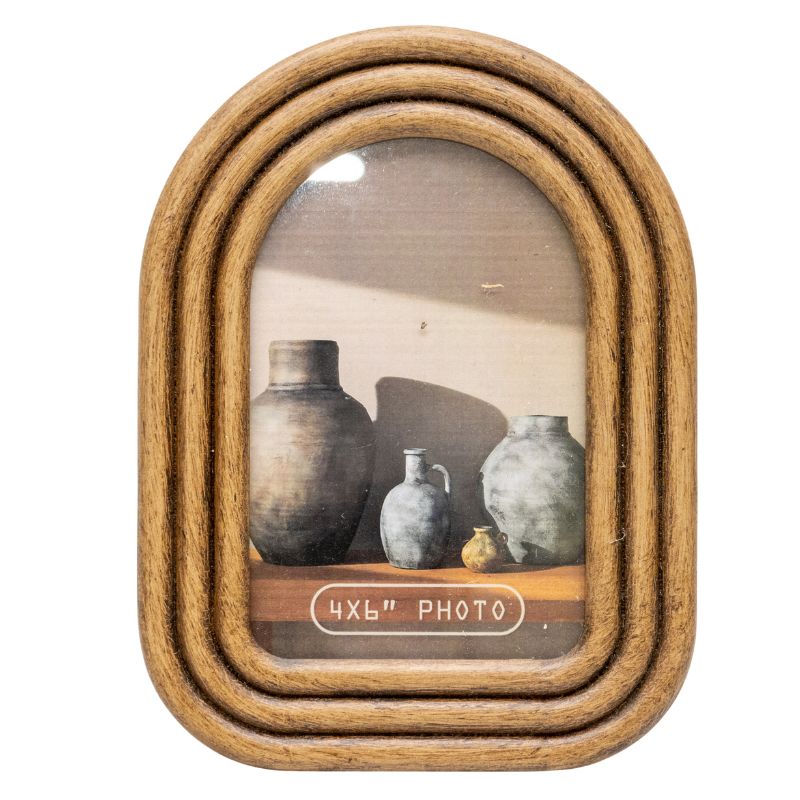 Contemporary Arch Style Photo Frame '4x6in' 20cm.