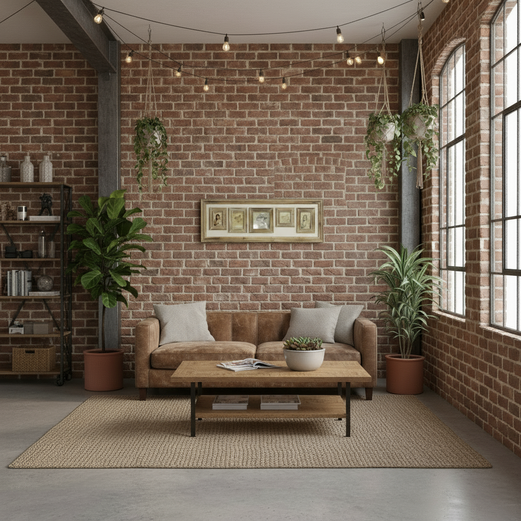 The Rustic Wooden 5 Collage Photo Frame - 110cm