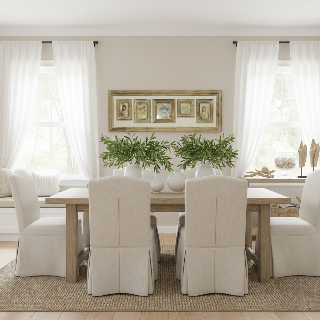 The Rustic Wooden 5 Collage Photo Frame - 110cm