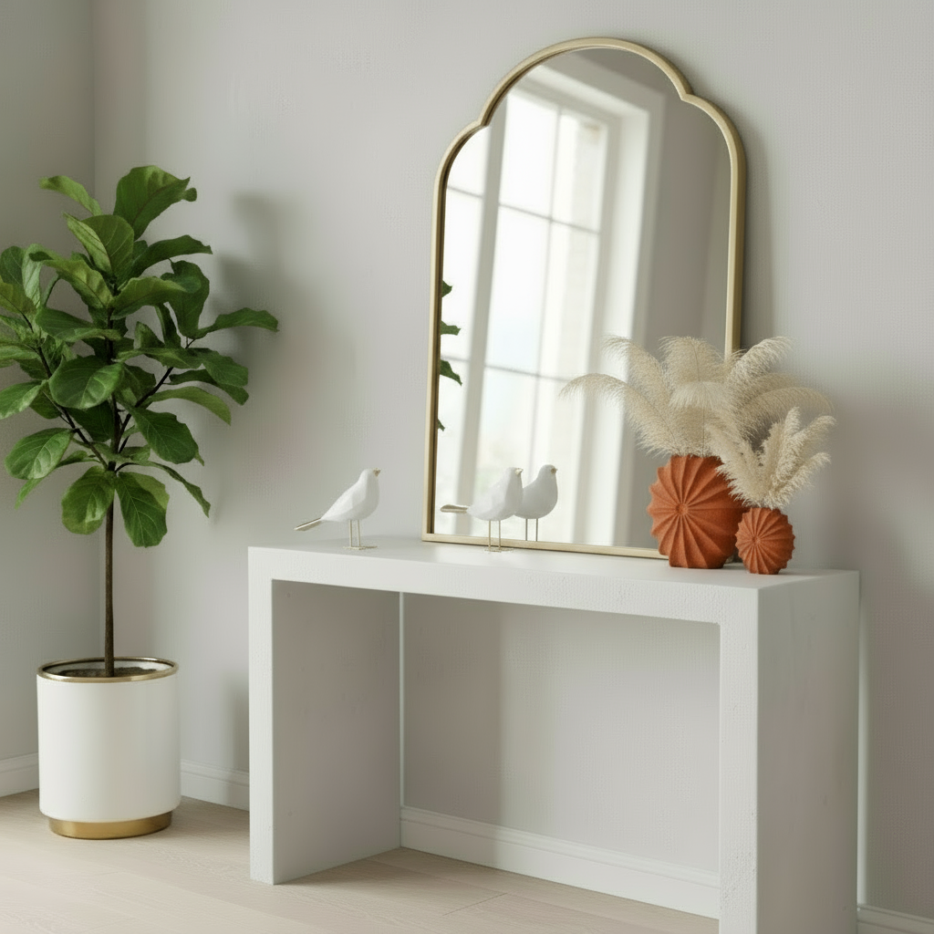 Baby Sized Nordic Gold and Silver Bird Craft Decor The Nest Trading Company