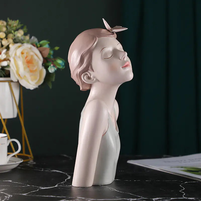 Resin Craft Butterfly Girl
