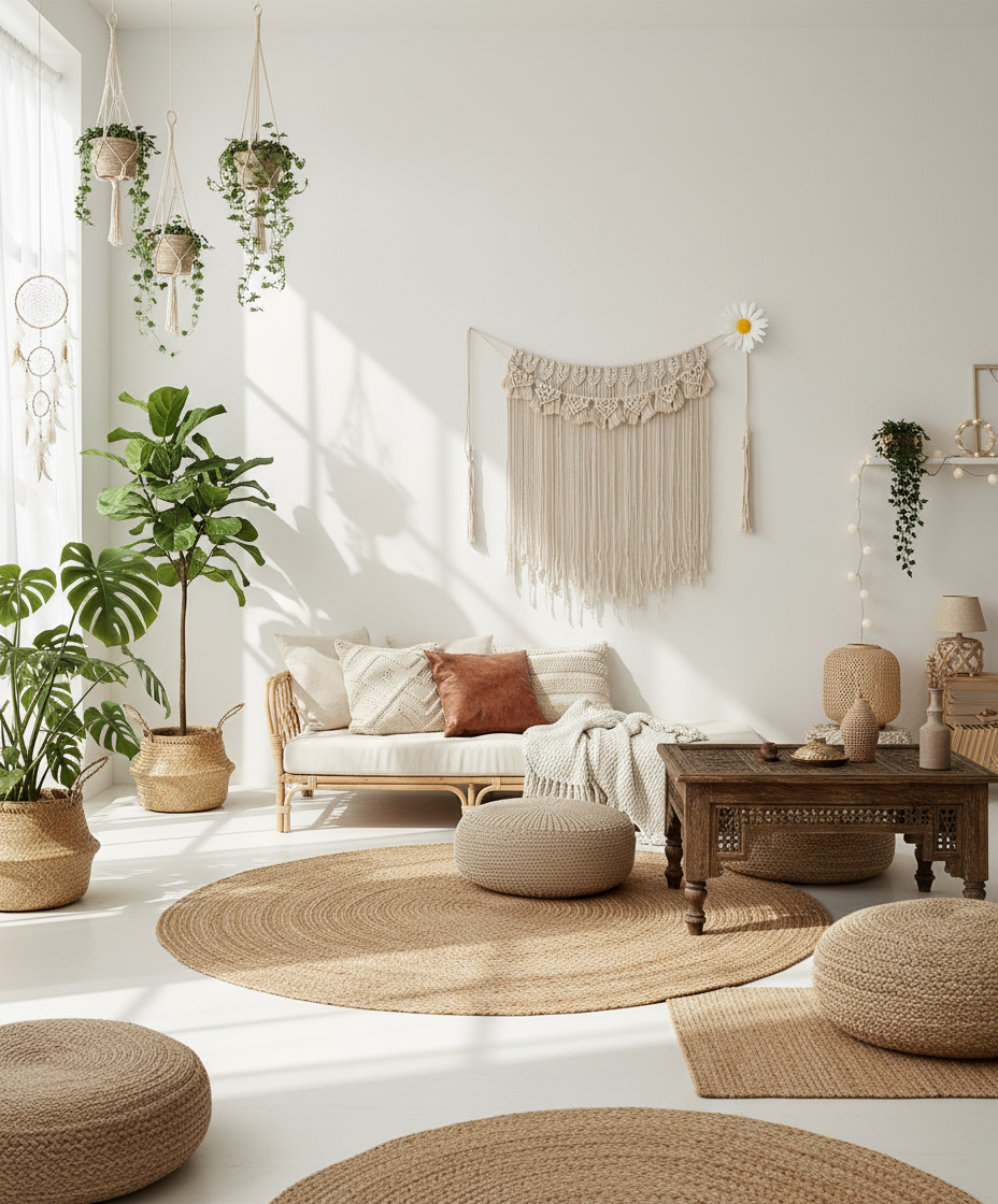 Handmade Tassel Wall Tapestry The Nest Trading Company