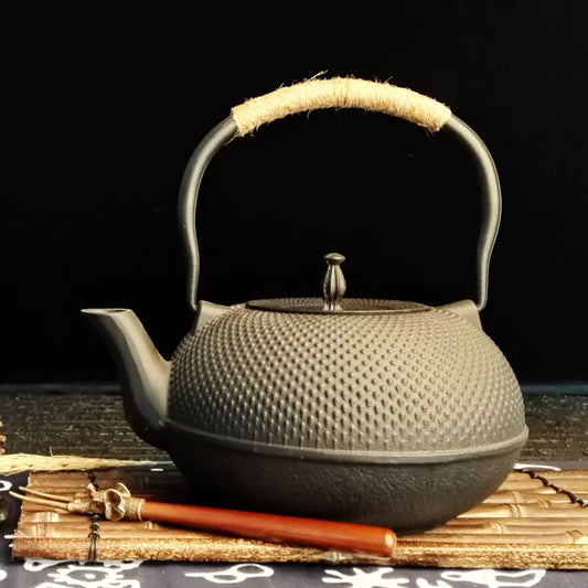 Japanese Nambu Cast Iron Teapot - Handcrafted