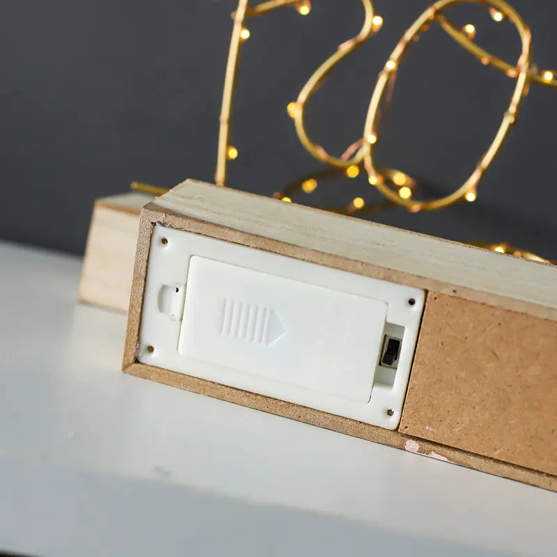 Iron Letter Lamp - Creative Nordic Style Decor Piece - The Nest Trading Company