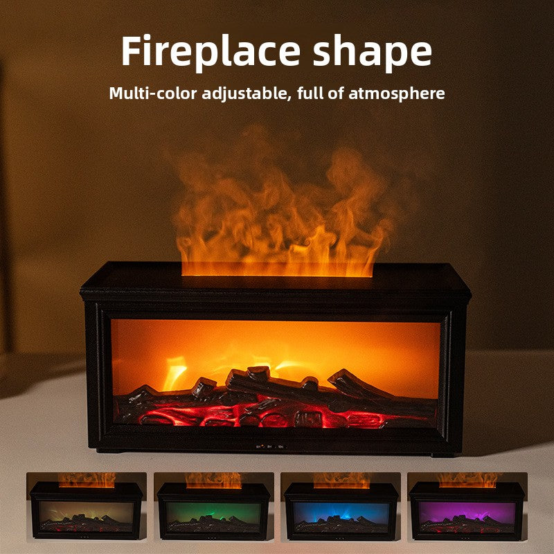 Vintage Fireplace Flame - Aromatherapy Machine teemdrop