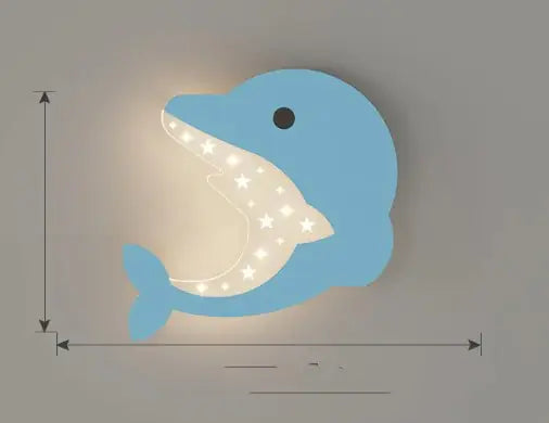 Children's Room Wall Lamp
