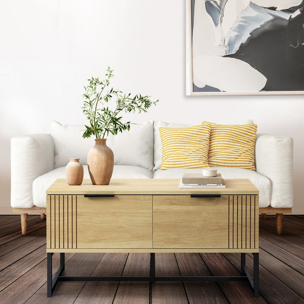 Chic Wooden Coffee Table The Nest Trading Company