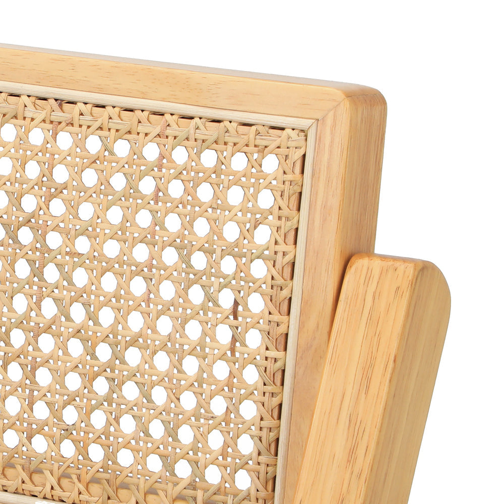 Set Of 2 Elegant Foldable Rattan Chairs The Nest Trading Company