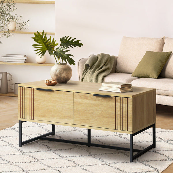 Chic Wooden Coffee Table
