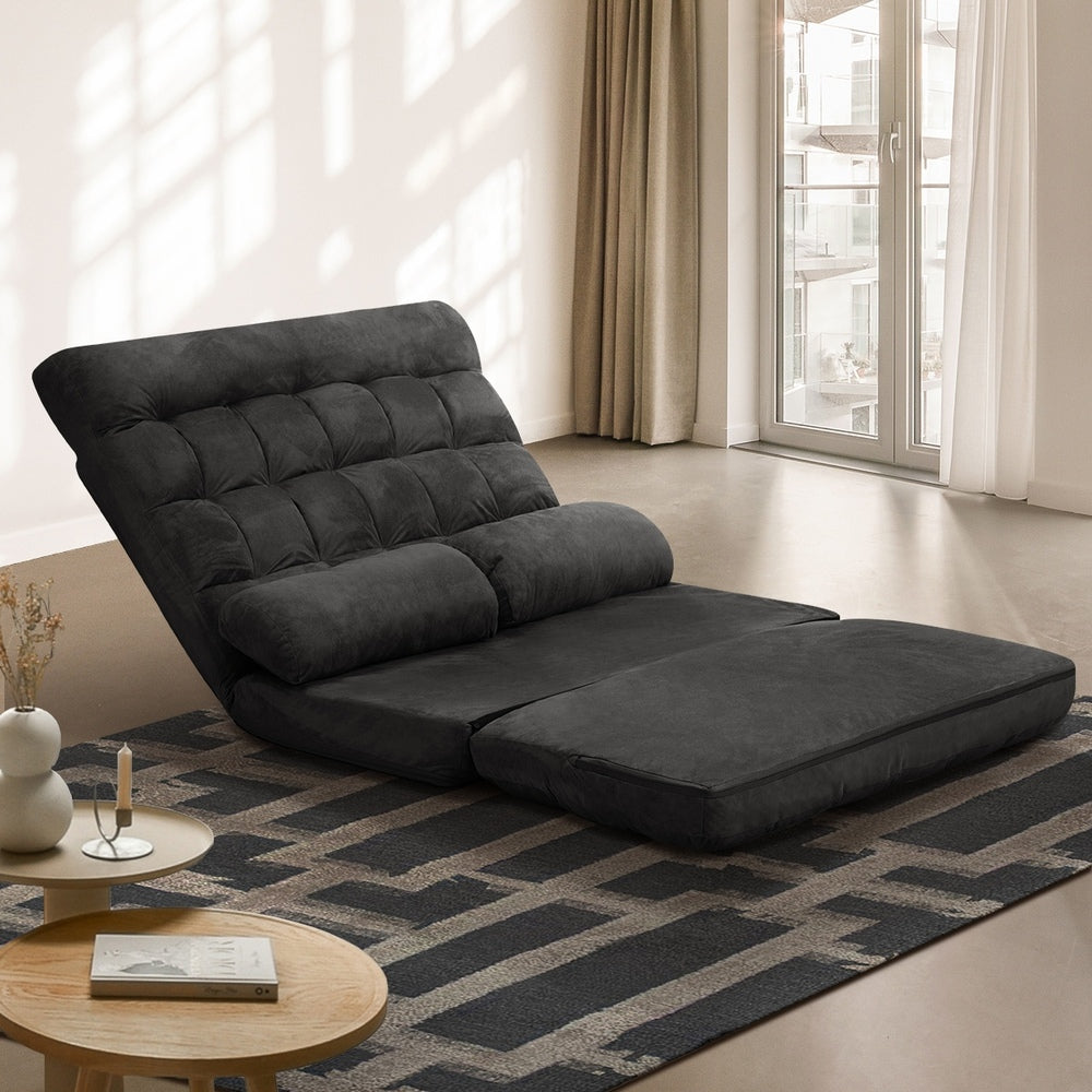 Cozy Foldable Lounger Sofa The Nest Trading Company