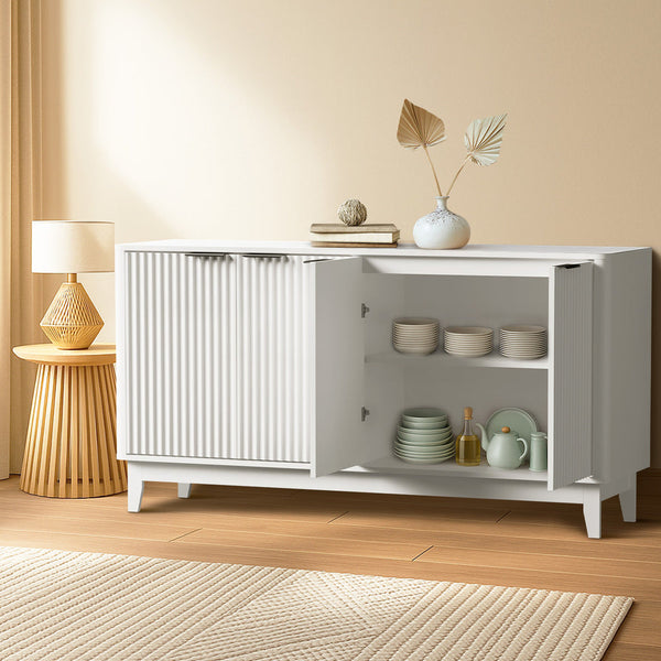 Elegant White Storage Sideboard The Nest Trading Company