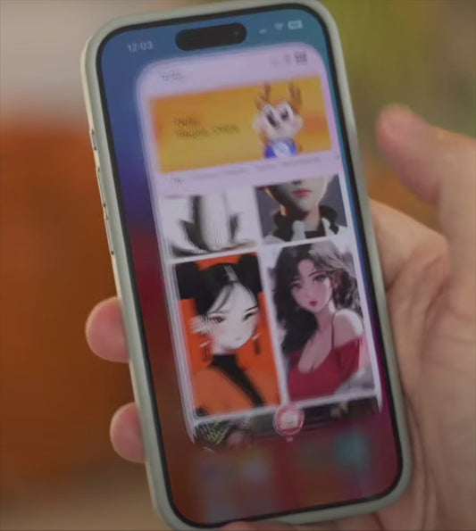 Four-Color HD Ink Screen iPhone Case