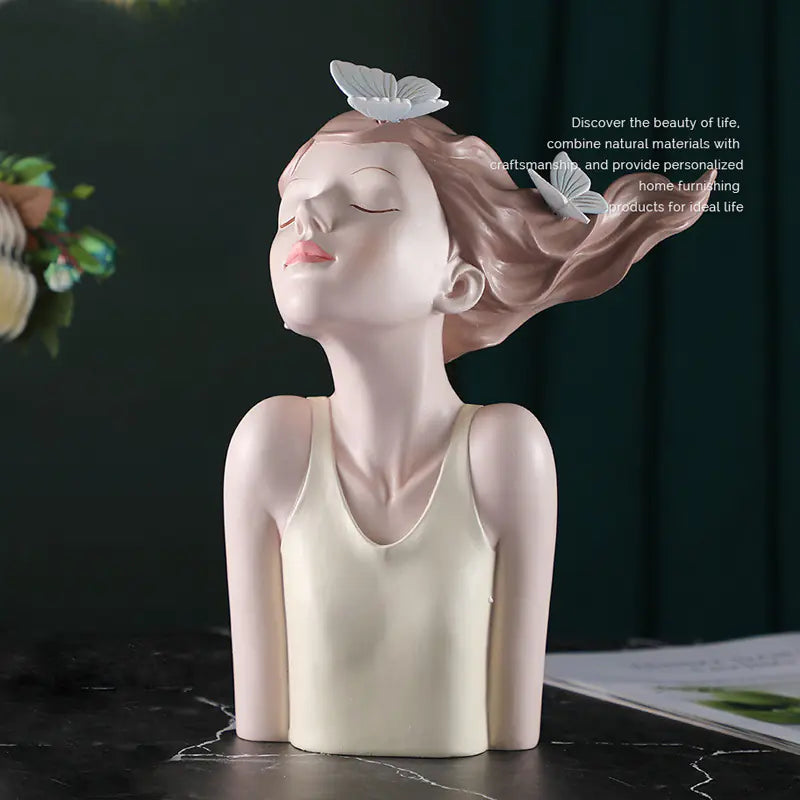 Resin Craft Butterfly Girl