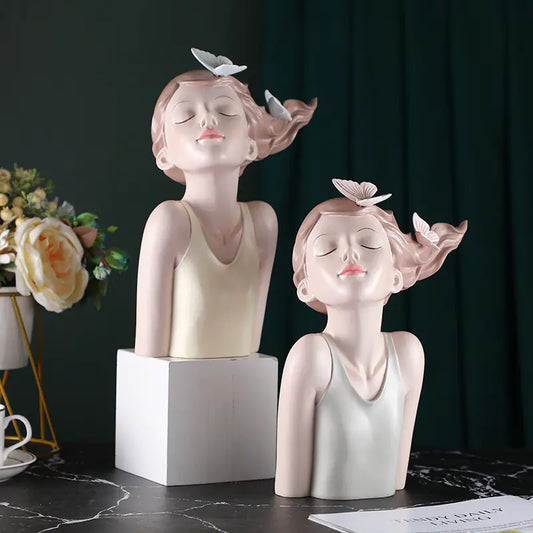 Resin Craft Butterfly Girl