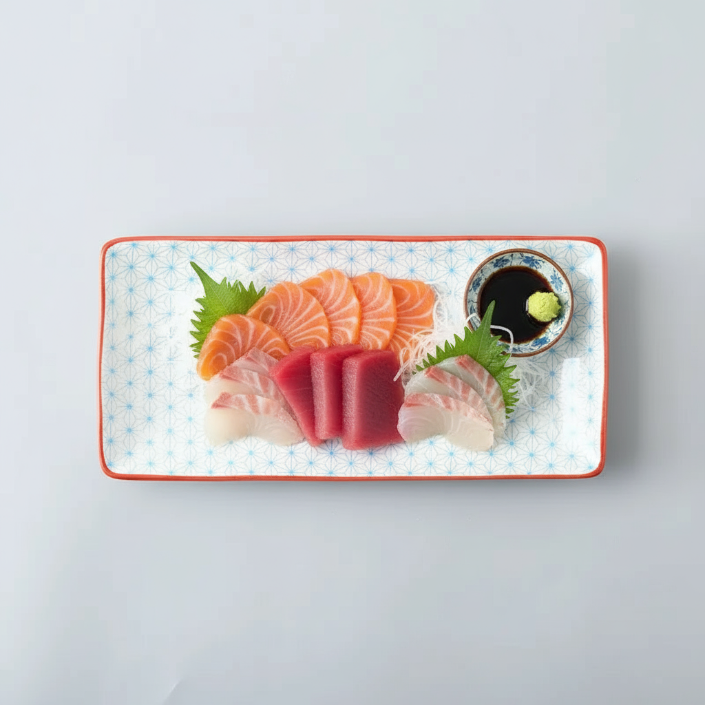 Nordic Japanese Underglaze Ceramic Fish Snack Plate The Nest Trading Company