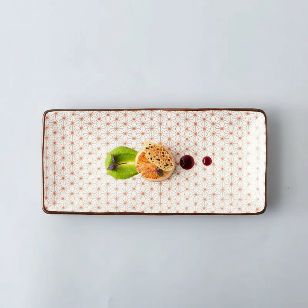 Nordic Japanese Underglaze Ceramic Fish Snack Plate The Nest Trading Company